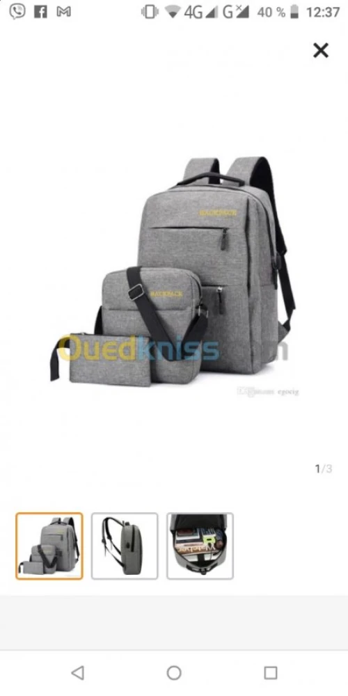 Cartable sac a dos pc portable laptop
