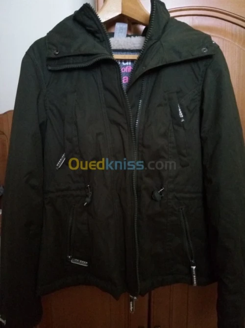 Veste En Microfibre Boxy  superdry