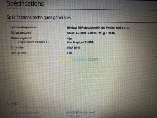 PC PORTABLE HP