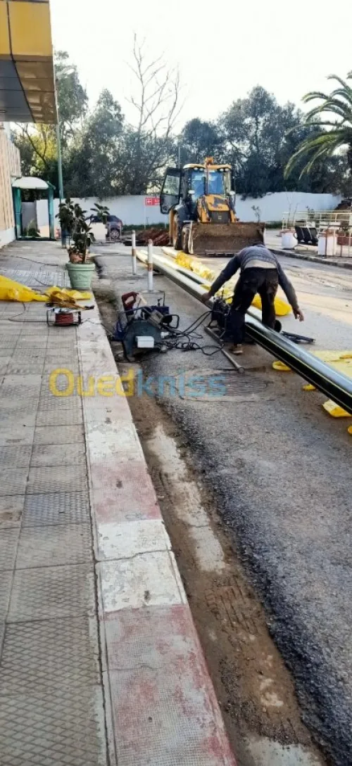 Travaux Gaz et hydraulique