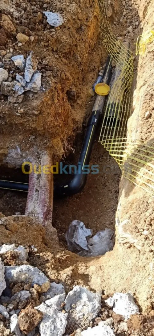 Travaux Gaz et hydraulique