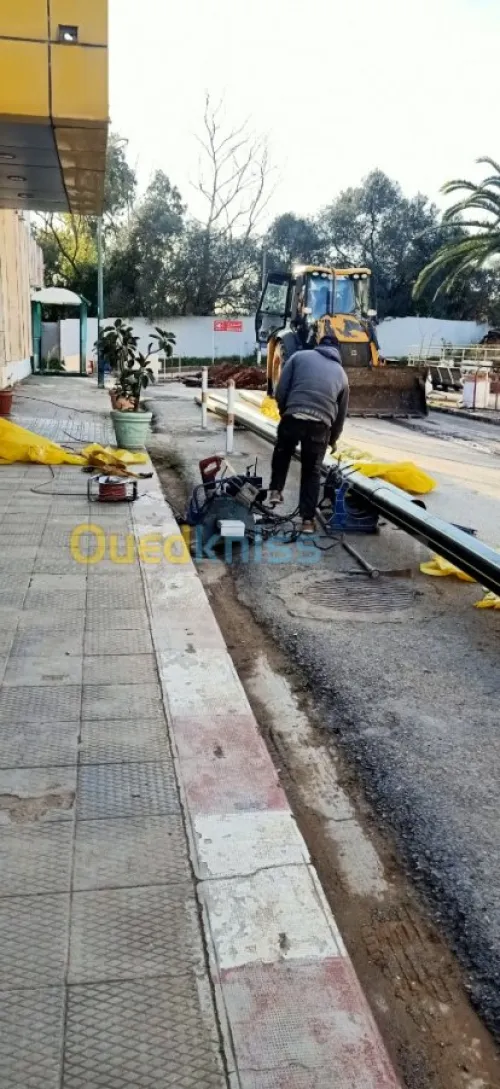 Travaux Gaz et hydraulique