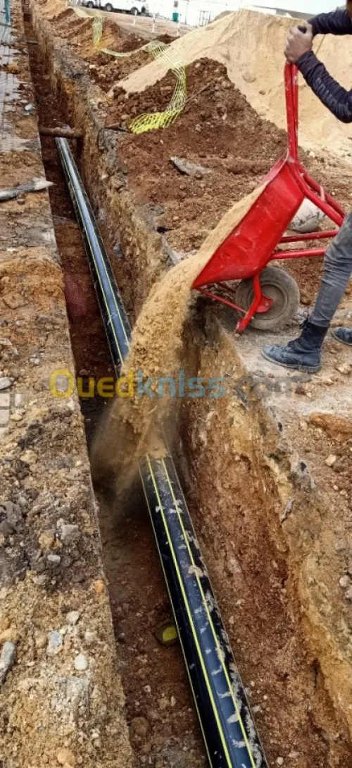 Travaux Gaz et hydraulique
