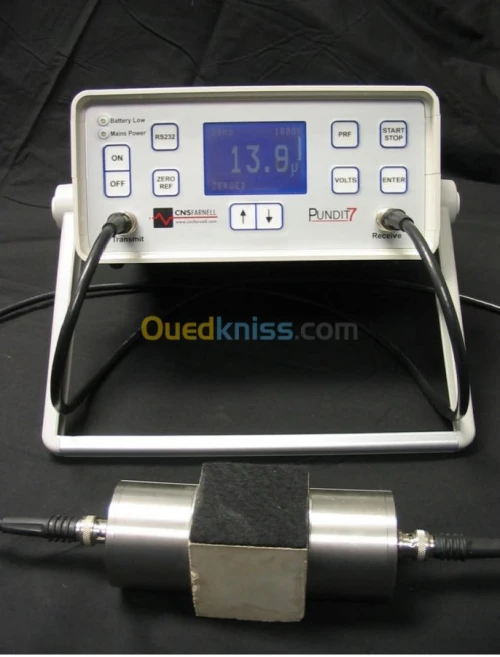 Contrôle Béton avec matériel ULTRASON