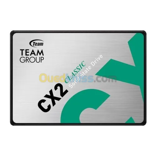 TEAMGROUP SSD CX2 512GB SATA 2.5" III 3D NAND - 3 YEAR WARANTY
