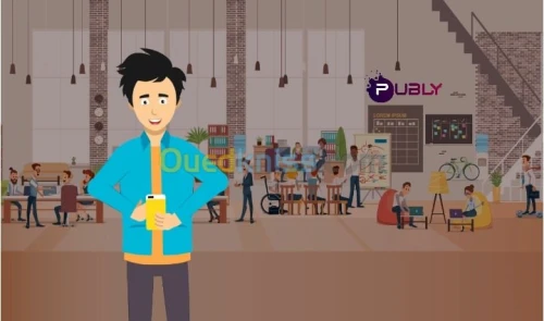 Vidéo animation Graphique, 2D, 