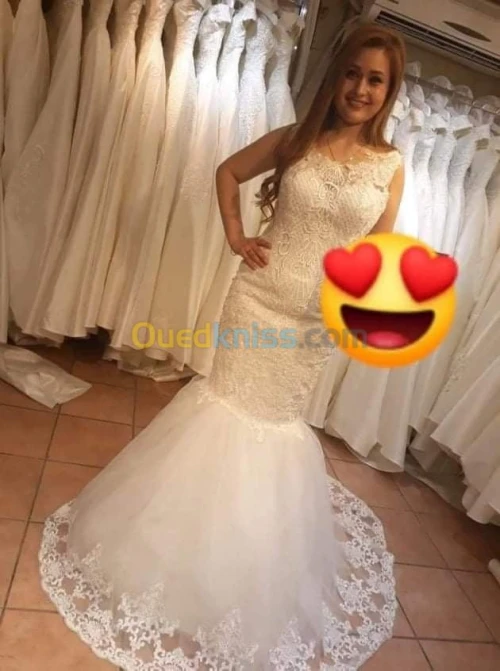 Robe Blanche sirène à vendre 