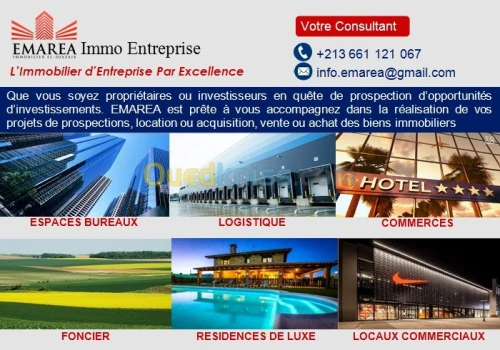 Vente bien immobilier Alger Hydra