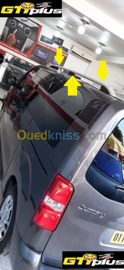 Barres de toit pour Citroen JUMPY 2021+