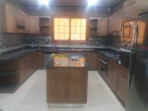 Cuisine équipé en Bois Hetre et Chene