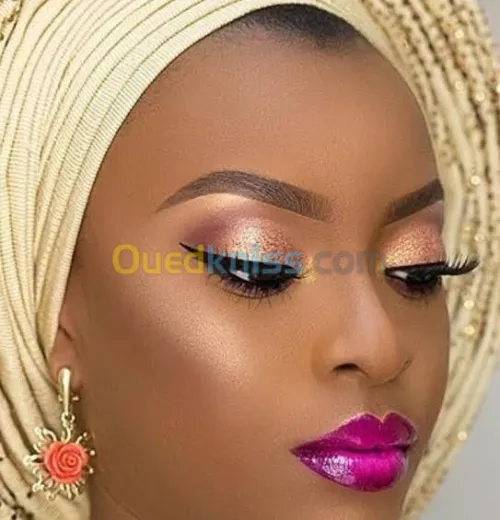 Make up professionnel et coifes simple