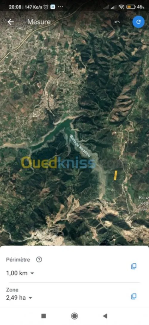 Vente Terrain Boumerdes Keddara