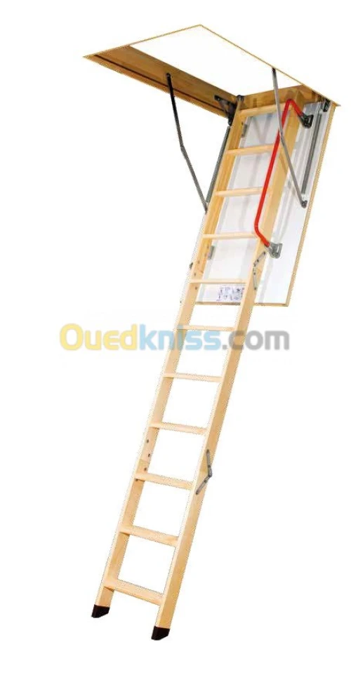 Escalier escamotable en bois