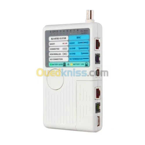 Testeur de cable réseau RJ11/RJ45/USB