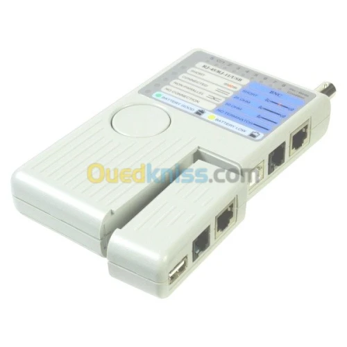 Testeur de cable réseau RJ11/RJ45/USB
