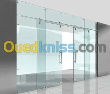 vitrine et douche italienne 
