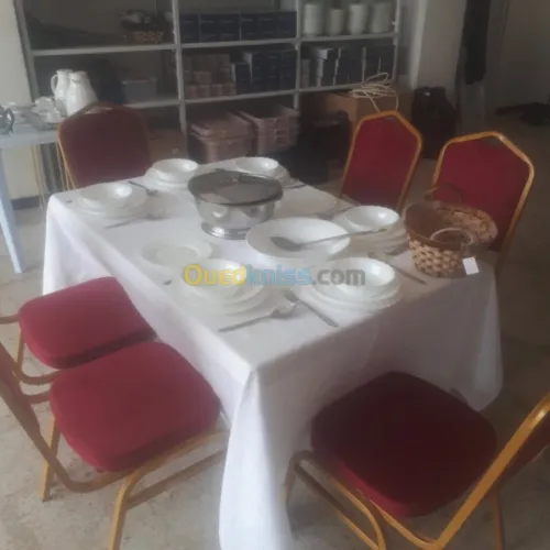 Location fournitures de mariage