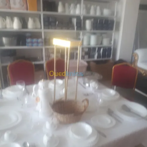 Location fournitures de mariage