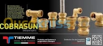 Tiemme accessoires sertir et à visser