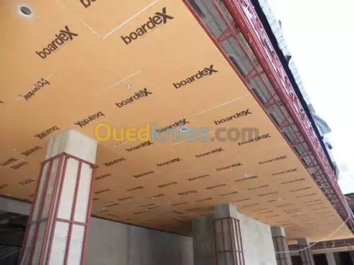 Revêtement de façades en Aquapanel / Plaques de plâtre et faux plafond démontable