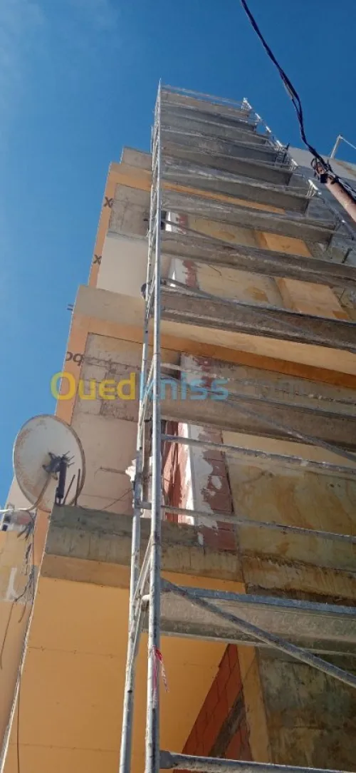 Revêtement de façades en Aquapanel / Plaques de plâtre et faux plafond démontable