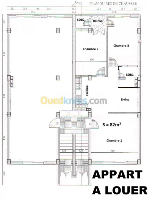 Location Appartement F3 Tizi ouzou Tizi ouzou