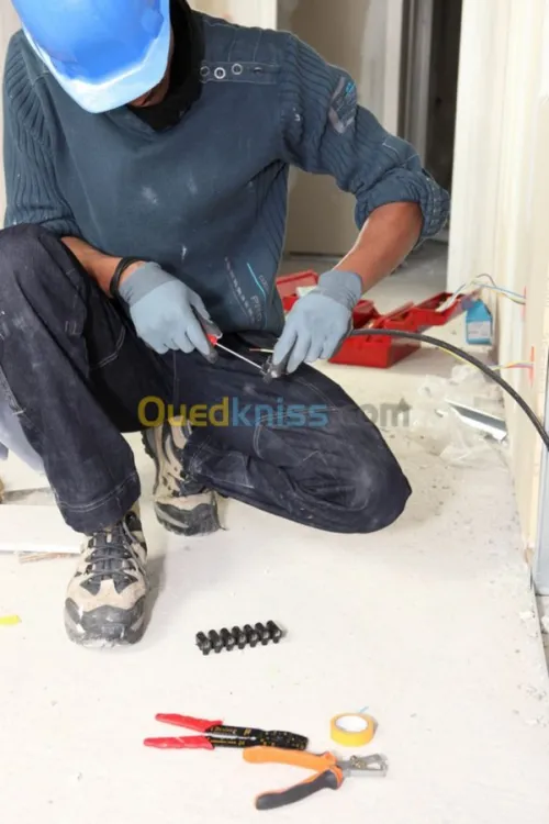 Electrician batiment commercial