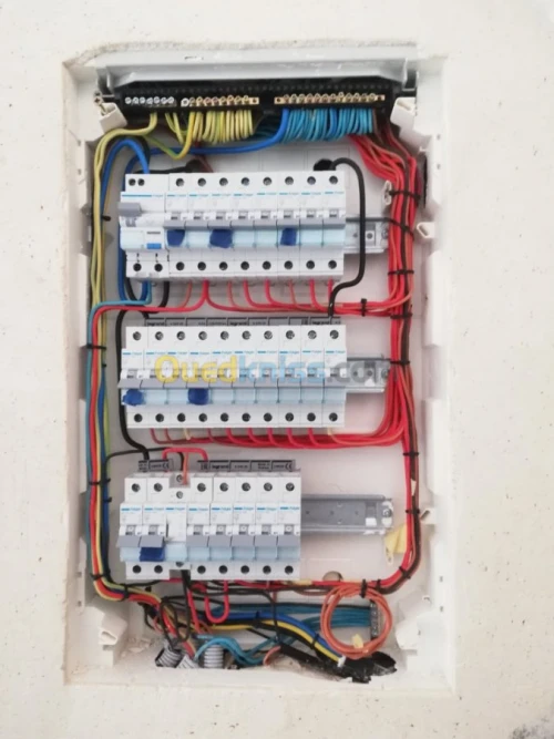 Electrician batiment commercial