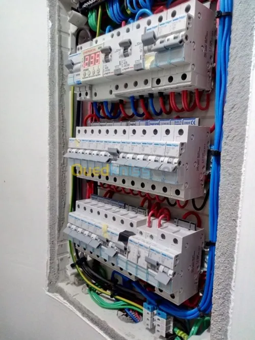 Electrician batiment commercial