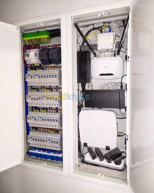 Electrician batiment commercial