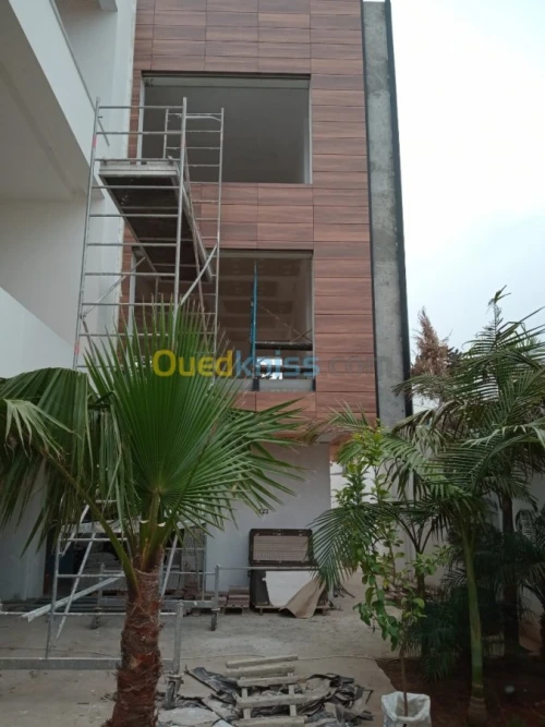 Montage toute pierre decoratif