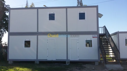 Fabrication de chalet/cabine sahariene