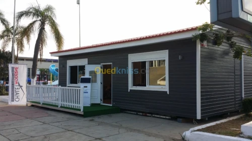 Fabrication de chalet/cabine sahariene