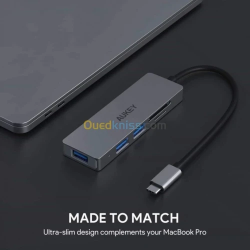 Adaptateur Type-C to USB 3.0 HUB 