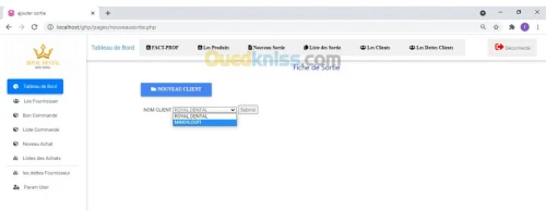 Gestion de Stock