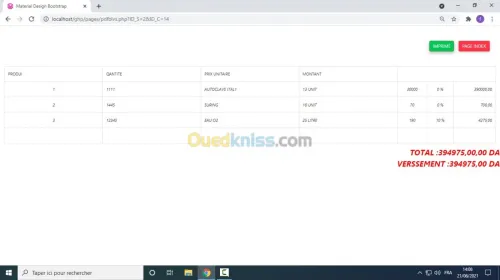 Gestion de Stock