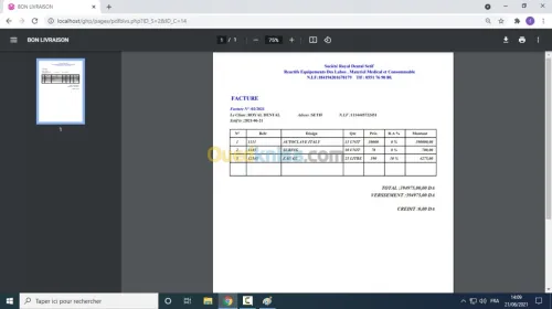 Gestion de Stock