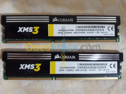 ram ddr3 2x 8GB corsair 