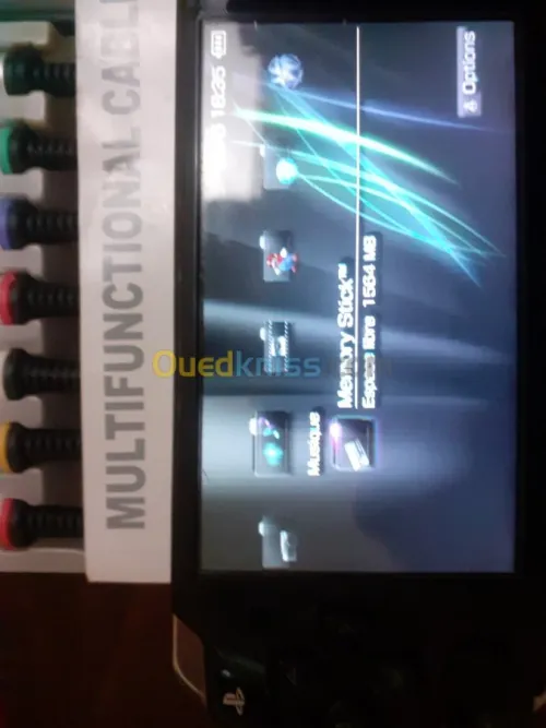 PSP SLIM FLASHES AVEC CABLE