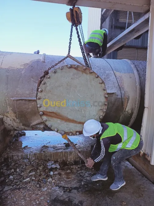 fabrication et réparation FRP GRP  