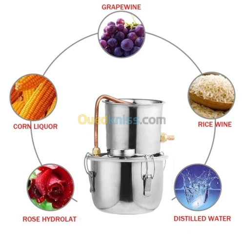 Distillateur en acier inoxydable 2L