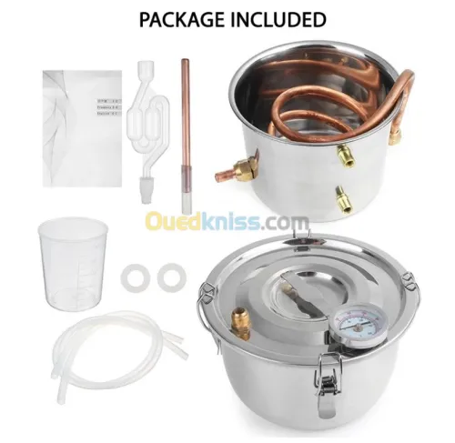 Distillateur en acier inoxydable 2L