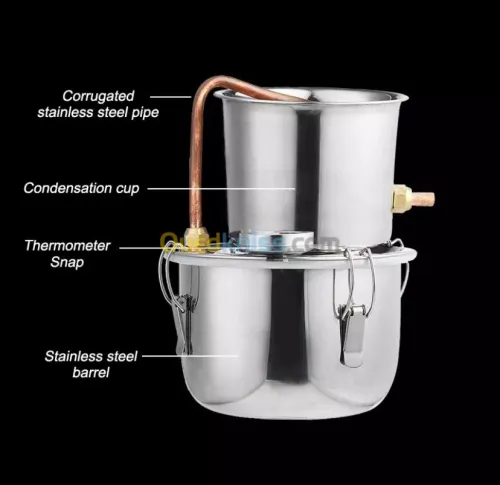 Distillateur en acier inoxydable 2L