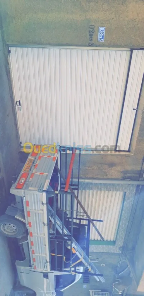Installation rideau automatique