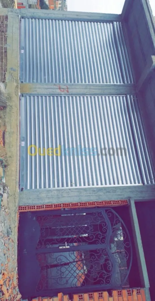 Installation rideau automatique