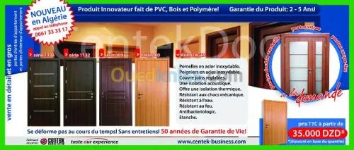 portes  et finetre en pvc et bois  