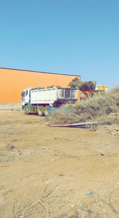 Travaux démolition et térasment 