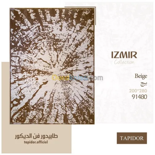 IZMIR tapis de TAPIDOR
