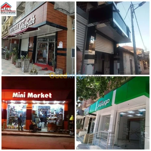 Menuiserie du verre,Pvc,Alu 