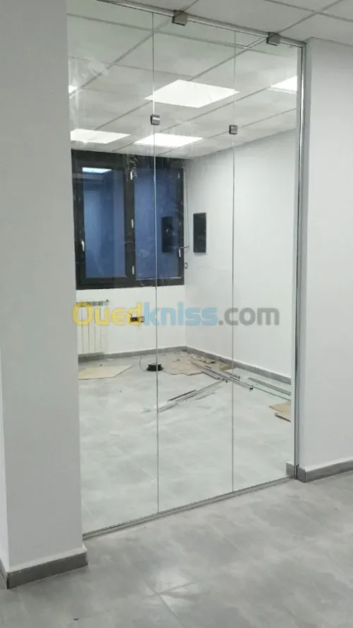 Menuiserie du verre,Pvc,Alu 